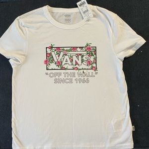 NWT Women’s Vans Floral T-Shirt